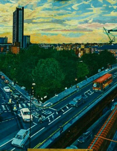 Trellick tower and the Great West road
